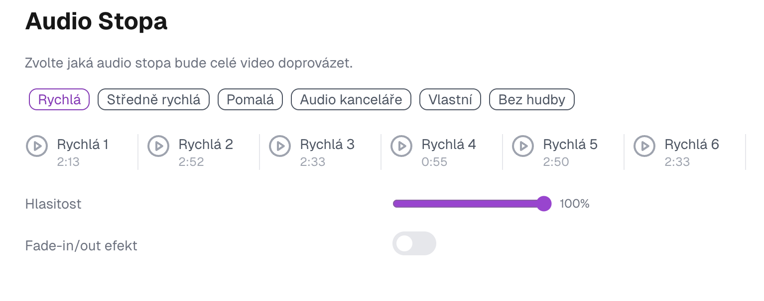 Audio stopa - screenshot 1