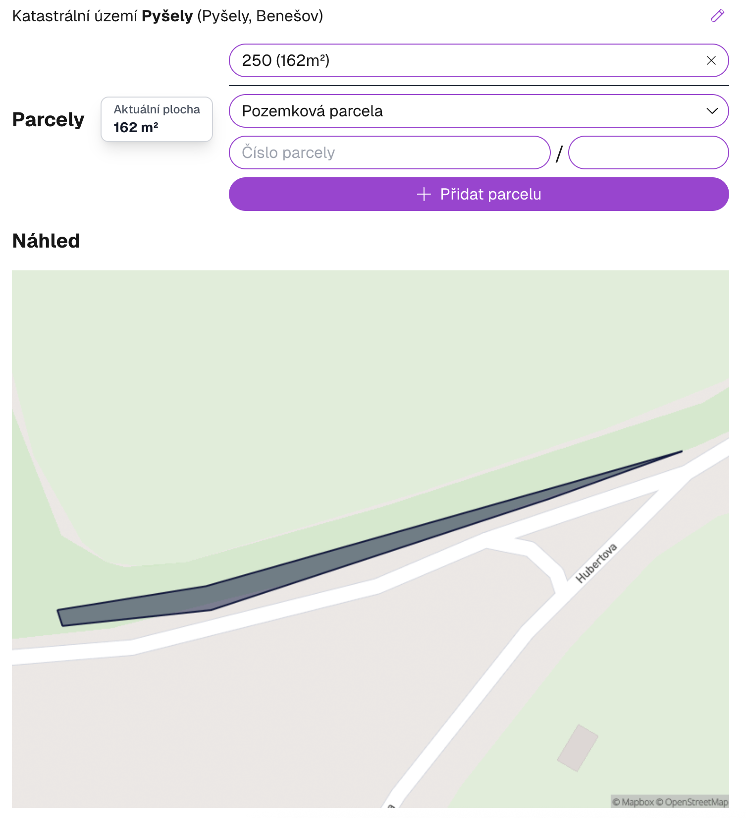 Kde sa pozemok nachádza - screenshot 1